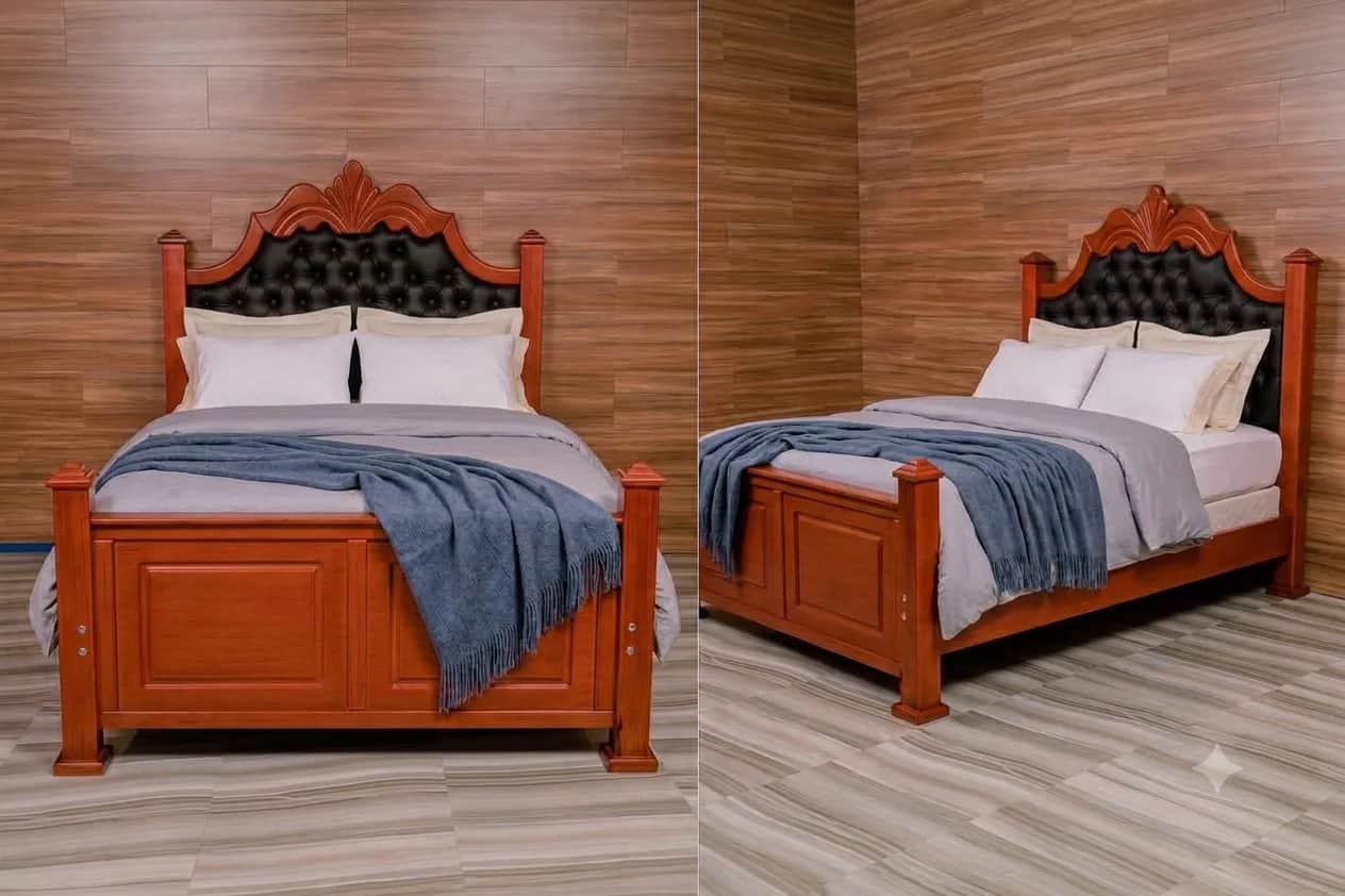 Crown Upholstery Bed from 401 Furniture