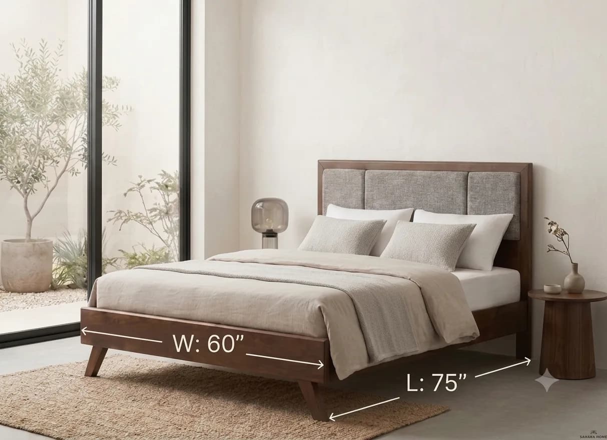 Measurements for Allison Bed