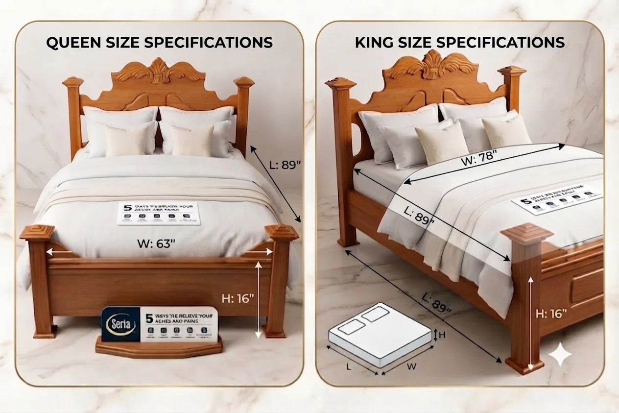 Measurements for Angel Bed