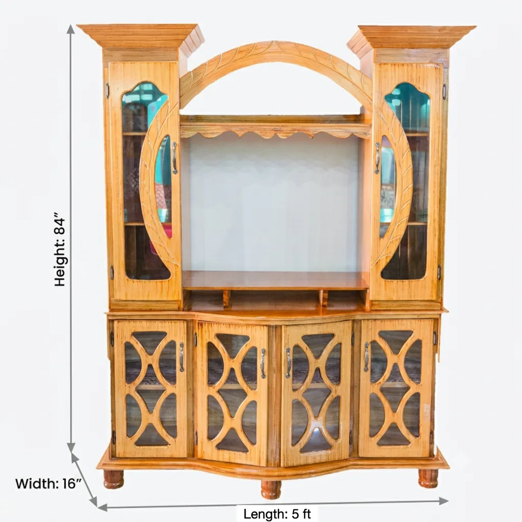 Measurements for 5 ft Entertainment Centre